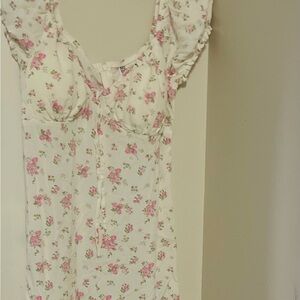 No Boundaries Pink Floral Chemise